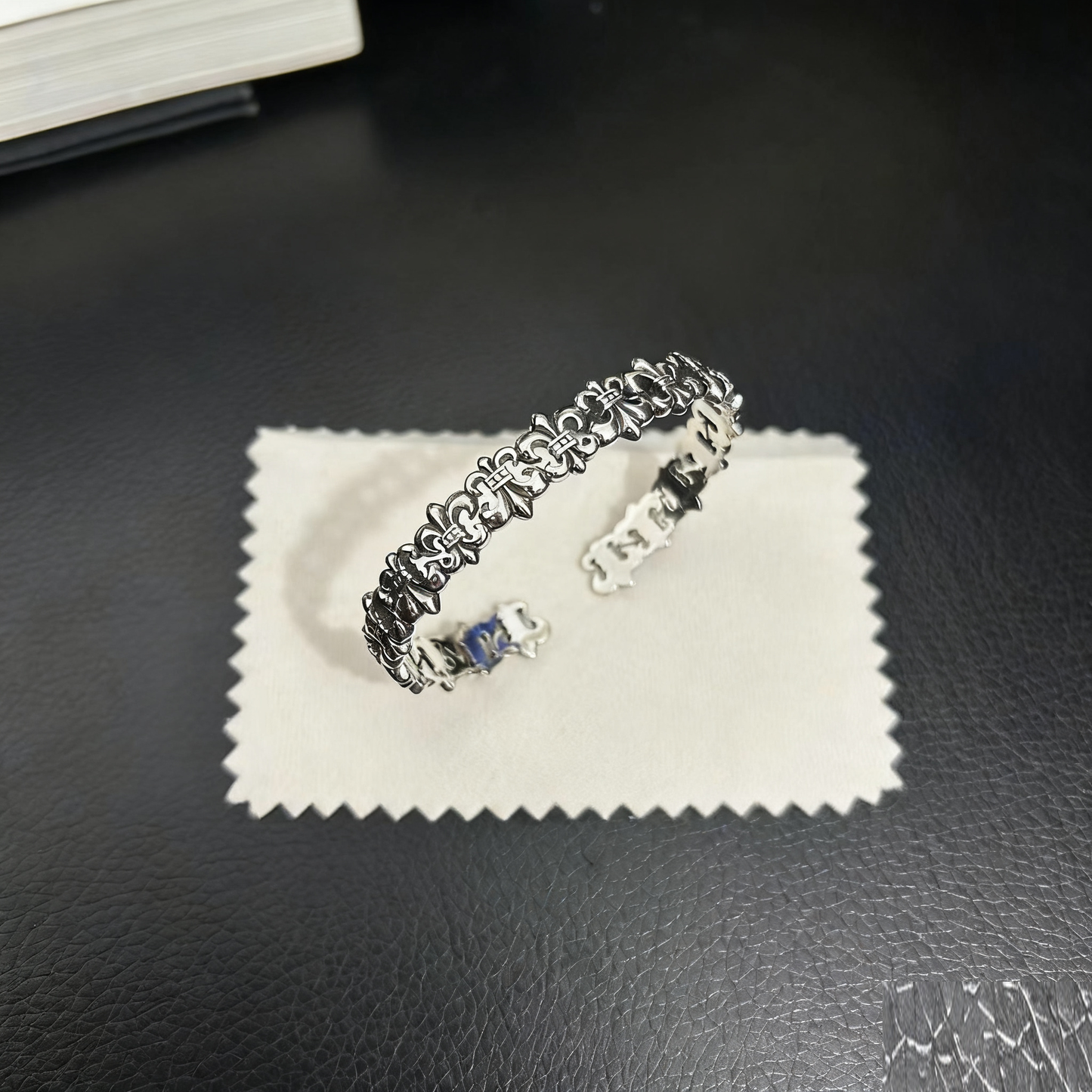 Cross Opening Retro Bracelet Skull Bullet Nail Text Sword Bracelet