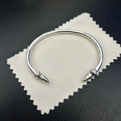 Cross Opening Retro Bracelet Skull Bullet Nail Text Sword Bracelet