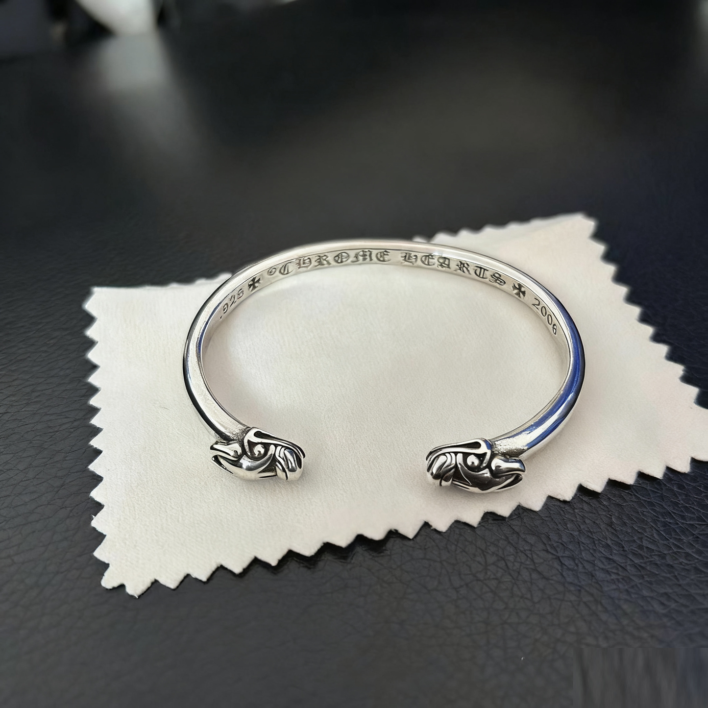 Cross Opening Retro Bracelet Skull Bullet Nail Text Sword Bracelet